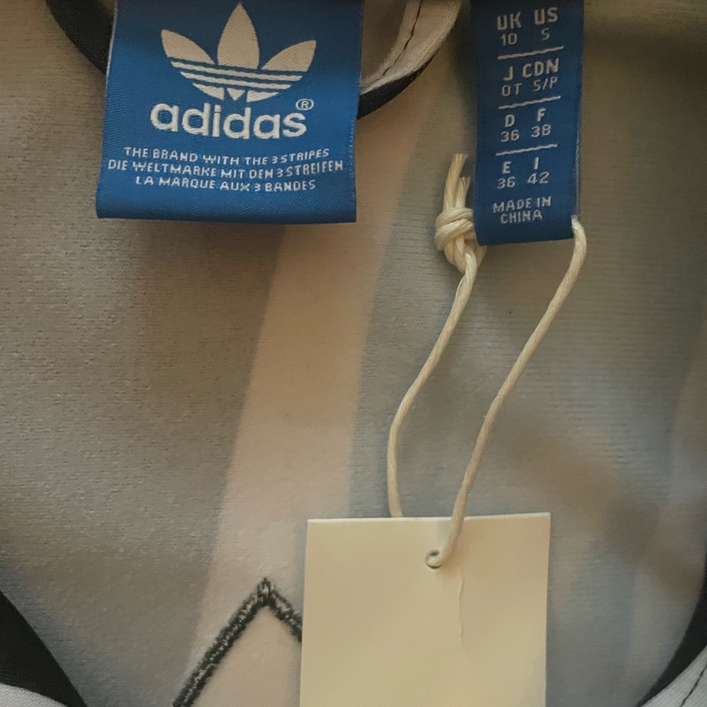 Adidas Zebra Track Jacket RARE - Picture 4 of 6